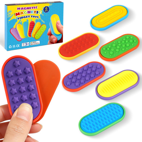Fidget Toys,for Kids & Adults,Textured Sensory Toys for Autism ADHD Anxiety,Small Fidget Gifts for Office Desk / Travel Classroom Must Haves Fidget Toys,for Kids & Adults,Textured Sensory Toys for Autism ADHD Anxiety,Small Fidget Gifts for Office Desk / Travel Classroom Must Haves